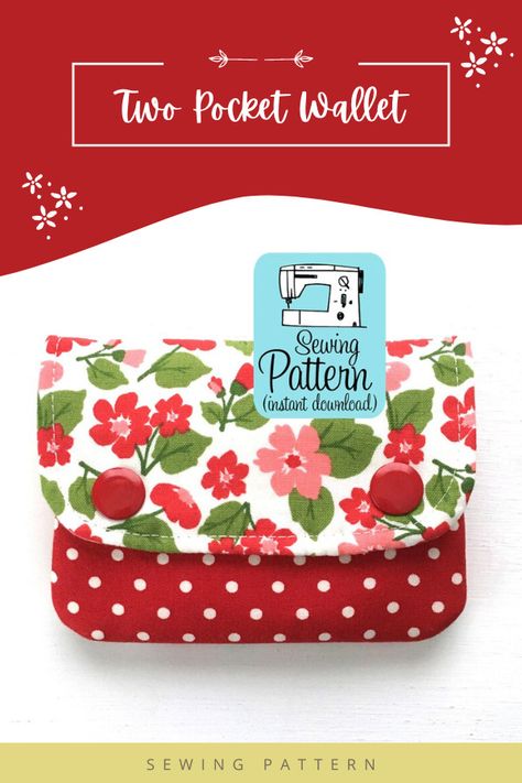 Sewing Purses Patterns Free Zipper Pouch, Easy Peasy Wallet Template, Credit Card Pouch Pattern, Small Wallet Sewing Pattern, How To Make A Wallet Out Of Fabric, Simple Wallet Sewing Pattern, Mini Wallet Pattern Free, Small Bag Sewing Pattern Free, Free Coin Purse Patterns To Sew