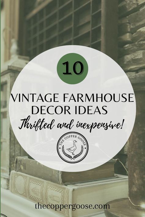 Thrifted, inexpensive, and genuine farmhouse finds are the best! The rustic look of vintage farmhouse decor is classic and won’t be going out of style anytime soon. Here are my 10 favorite vintage farmhouse decor items, where to find them for cheap, and inspiration on how you can style them in your own home for that charming and rustic feel that we all love! Traditional Rustic Farmhouse Decor, Repurposed Farmhouse Decor, Authentic Farmhouse Decor, Farmhouse Vintage Decor, Vintage Farmhouse Decor Ideas, Vintage Farmhouse Decor Living Room, Texas Farmhouse Decor, Farmhouse Antique Decor, Classic Farmhouse Decor