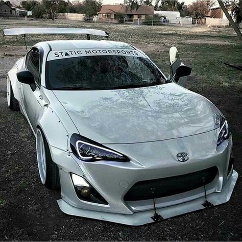 Brz Car, Europe Car, Wide Body Kits, Toyota Gt86, Pimped Out Cars, Toyota 86, Street Racing Cars, Cool Sports Cars, Japan Cars