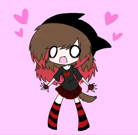 Scene Emo Drawing, Pfp Scenecore, Scenecore Drawing, Outfit Inspo Emo, Scene Kid Pfp, Emo Artstyle, Pfp Outfit, Scene Art Style, Vamp Art