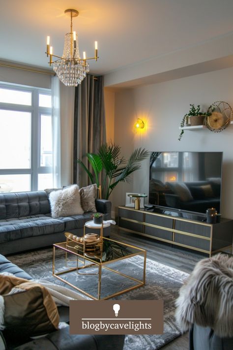 🖤 Create a cozy and modern grey living room with our top 5 decor ideas. Find the best living room furniture and accents to complete your look. Click here! Grey Living Room Decor Ideas, Hygge Apartment, Grey Living Room Decor, Best Living Room Furniture, Modern Grey Living Room, Dark Gray Sofa, Living Room Wall Decor Ideas, Grey Living Room, Scandinavian Apartment