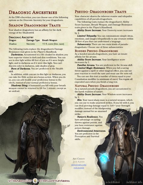 Draconic Ancestries | Shadow, Pseudo-, and Faerie Dragon Ancestries to spice up your Dragonborn - Album on Imgur Shadow Dragonborn, Homebrew Races, Faerie Dragon, 5e Races, Homebrew Classes, Dnd Dragonborn, Dungeons And Dragons Races, D D Races, Dnd Homebrew