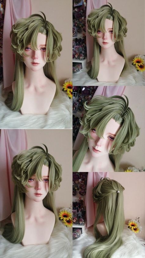 Hairstyle References, Anime Wigs, Hair Sketch, Cosplay Hair, Kawaii Hairstyles, Fantasy Hair, Cosplay Tips, Anime Hair, Hair Reference