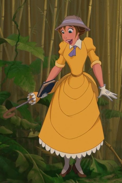 Day 31?- Honorable mention, Jane Porter from Tarzan. I had to give props to Jane, just because. Tarzan Outfit, Jane Tarzan, Disney Jane, Jungle Outfit, Tarzan Disney, Tarzan And Jane, Jane Porter, Dapper Day, Dress Tutorials