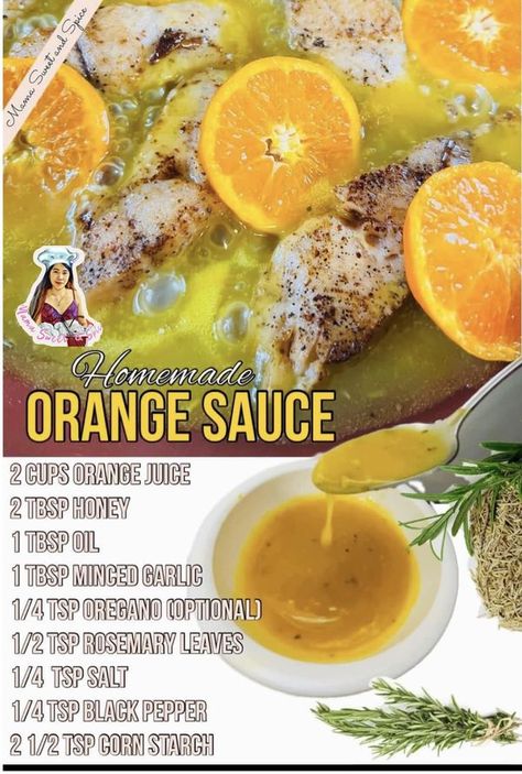 Sauce For Fish, Dried Rosemary, Fish Fillets, Orange Fish, Orange Sauce, Bobby Flay, Rosemary Leaves, How To Dry Rosemary, Fish Fillet