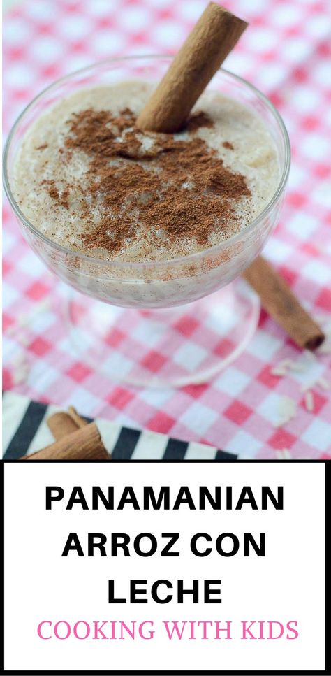 Condensed Milk Rice Pudding, Best Rice Pudding, Panamanian Recipes, Milk Rice Pudding, Panama Recipe, Homemade Rice Pudding, Panamanian Food, Rice Dishes Easy, The Best Rice