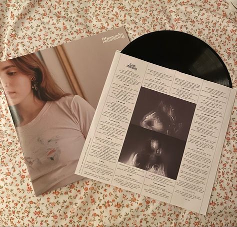 Clairo Vinyl Aesthetic, Aesthetic Vinyl Pictures, Michellecore Aesthetic, Music Aesthetic Vinyl, Fangirling Aesthetic, Clairo Vinyl, Clario Aesthetic, Music Artist Aesthetic, Vinyls Aesthetic