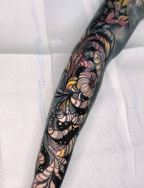 Negative Tattoo, Blast Over Tattoo, Arm Cover Up Tattoos, Tattoo Over Scar, Wrist Tattoo Cover Up, Dr Woo, Solid Black Tattoo, Black Tattoo Cover Up, On Tattoo