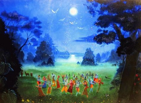 Lotus-Eyed Sri Krishna Krsna Art, राधा कृष्ण, Krishna Avatar, Feather Photography, Spiritual World, Spiritual Paintings, Moonlight Painting, Srila Prabhupada, Radha Krishna Quotes