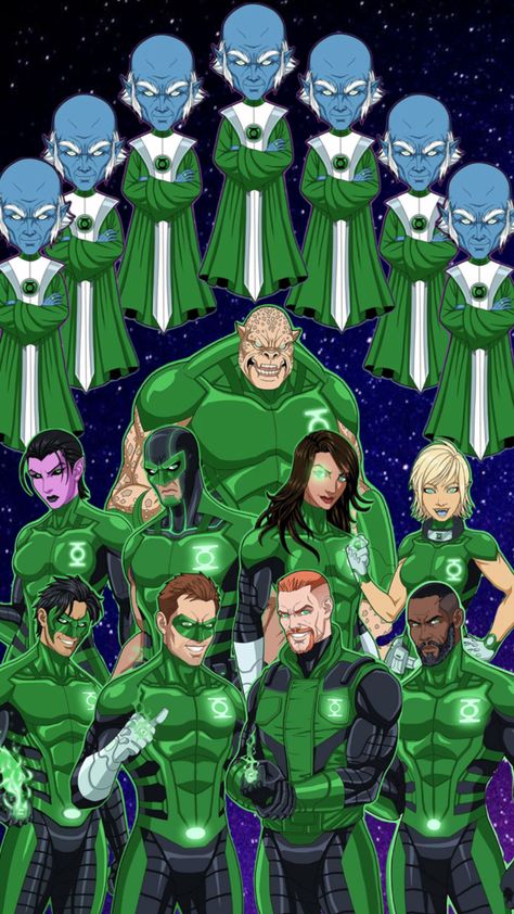 Characters Designed by Phil-Cho Green Lantern Characters, Phil Cho, Lantern Corps, Green Lantern Corps, Green Lantern, Lanterns, Character Design, Green, Design