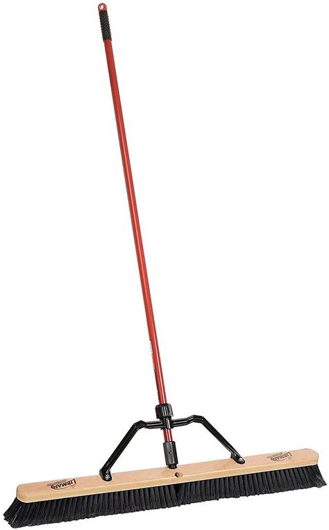 Push Broom, Brooms, Floor Cleaner, Pet Hair, Braces, Lawn, Heavy Duty, Free Delivery, Tools