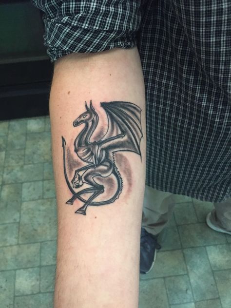 New Jersey Tattoo Ideas, Jersey Devil Tattoo, New Jersey Tattoo, Wildwood Nj, Devil Tattoo, Tattoo Prices, R Tattoo, Jersey Devil, Tattoo Style