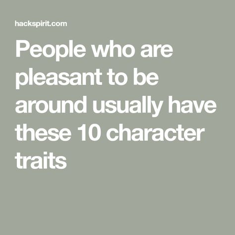 Characteristics Of A Good Person, Qualities Of A Good Person, Givers And Takers, Good Character Traits, Positive Traits, Jumping To Conclusions, Remain Calm, Character Traits, Agree With You