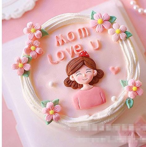 Bento Cake For Mothers Birthday, Mothers Birthday Cake Ideas, Cake For Mothers Birthday Mom, Birthday Cake Ideas For Mother, Cake Ideas For Mothers Birthday, Bento Cake For Mother's Day, Bento Cake Hari Ibu, Bento Cake For Moms Birthday, Bento Cake Mothers Day