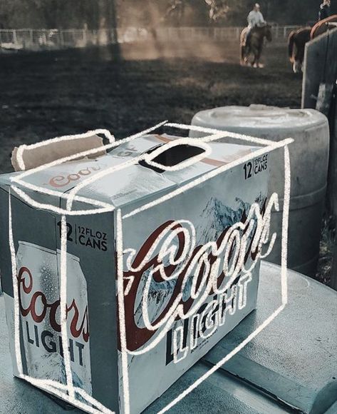 Beer Wallpaper, Light Wallpaper, Coors Light, Light Beer, A Horse, Follow For More, Aesthetic Wallpapers, Cowboy, Beer