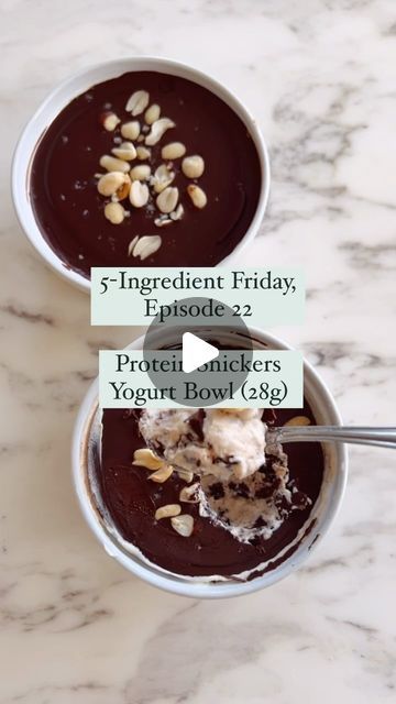 High Protein Yogurt, Protein Yogurt, Yogurt Bowl, Mindful Eating, Protein Powder, High Protein Recipes, Protein Foods, Healthy Dessert, Clean Eating Recipes