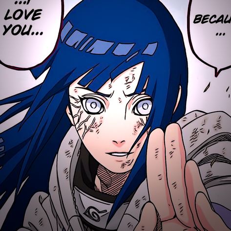 Hinata Manga, Naruto, Anime