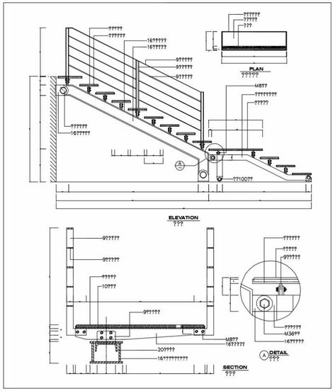 External Stairs, Stair Design Architecture, Stair Design, Civil Engineering Design, Steel Stairs, Metal Stairs, Stairs Architecture, Stairway Design, Houses Plans