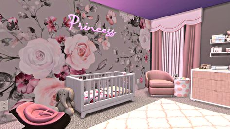 Sims 4 Infant Bedroom, Infant Room Sims 4, Sims 4 Baby Room Cc, Sims Baddie, Sims 4 Cc Furniture Living Rooms, Clothes Stores, Furniture Cc, Sims Baby, Sims 4 Cc Kids Clothing