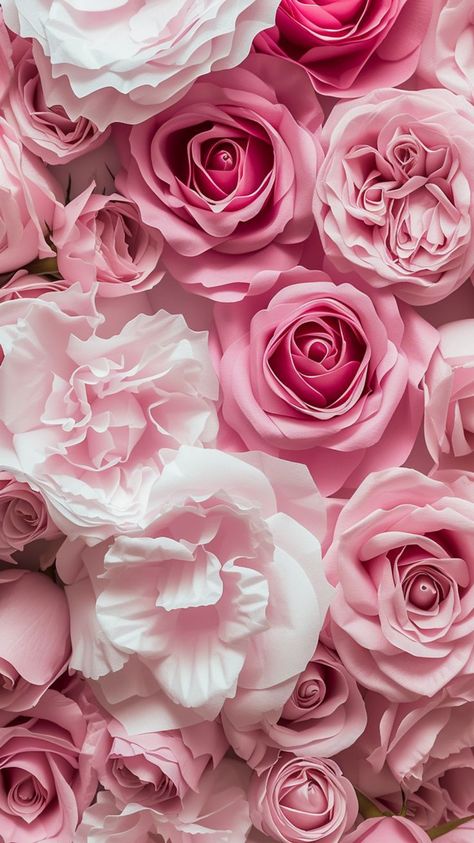 Pink Rose Aesthetic Wallpaper, Rose Flower Wallpaper Aesthetic, Pink Roses Wallpaper Iphone, Wallpaper Aesthetic Rosa, Desain Buklet, Pink Flowers Wallpaper, Pink Wallpaper Backgrounds, Floral Wallpaper Iphone, Flowers Photography Wallpaper