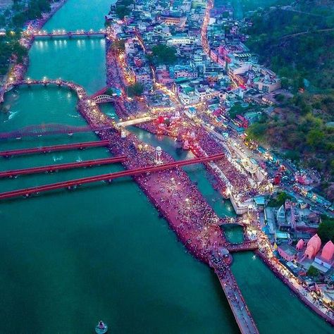 Nightly Ganga Arti at Haridwar , Uttarakhand Ganga Arti Night, Naga Sadhu, Godavari River, Humayun’s Tomb, Bodh Gaya, Kumbh Mela, Living In England, Jai Hanuman, Miss India