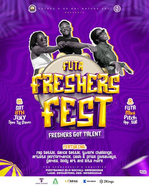 Freshers Day Poster, Freshers Day, Freshers Party, Diy Best Friend Gifts, Church Poster Design, Church Poster, Social Media Poster, Sale Flyer, Movie Poster Art