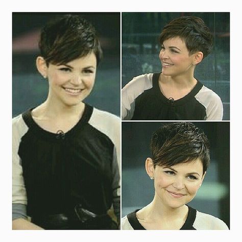 Ginny Goodwin Pixie, Ginnifer Goodwin Pixie Back, Gennifer Goodwin Hair, Jennifer Goodwin Pixie, Professional Pixie Haircut, Brunette Pixie Haircut, Ginnifer Goodwin Hair, Ginnifer Goodwin Pixie, Ginny Goodwin