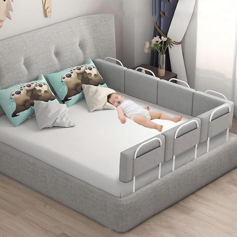 OYDAS Bed Rails for Toddler - Safety and Comfort 🌟 Ensure Your Child's Safety and Comfort with OYDAS Bed Rails for Toddler! 🛏️ ✨ Ideal for a peaceful night's sleep, these bed rails are designed with soft linen fabric and adjustable height for maximum convenience. Perfect for parents who prioritize safety without compromising on style! Ready to enhance your child's sleep environment? Click the link to shop now and discover why parents love OYDAS Bed Rails for Toddler! (https://amzn.to/45nl8X... Bed Rails For Toddlers, Toddler Safety, Smart Bed, Parents Love, Sleep Environment, Bed Rails, Kids Sleep, Child Safety, Kid Beds