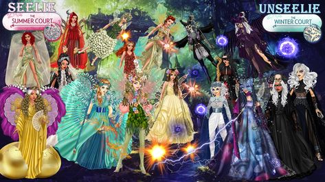 The Seelie Court, The Summer Court, Fairy Court, Unseelie Court, Seelie Court, Summer Court, Spring Court, The Fae, Greek Myths