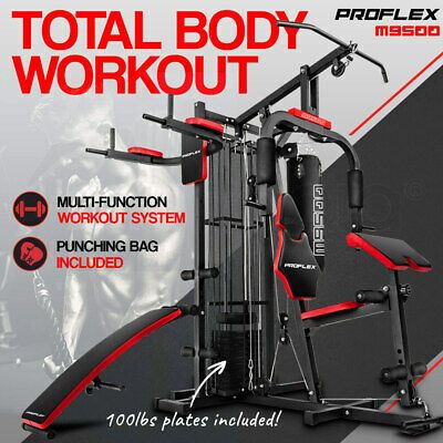 PROFLEX Home Gym Exercise Machine Fitness Equipment Weight Bench Press (Red/Black) Check more at https://dmaonline.com.au/product/proflex-home-gym-exercise-machine-fitness-equipment-weight-bench-press/ Core Gym Workout Machine, Inspire Workout Machine, Total Body Gym Workout Machine, All In One Home Gym Machine, Heal Diastasis Recti, Best Workout Machine, Fitness Equipment Design, Gym Equipment Machine, Gym Rack