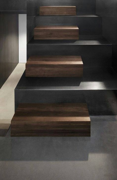 ideas Escalier Design, Smart Tiles, Real Estat, Modern Stairs, Stair Steps, Interior Stairs, Modern Staircase, House Stairs, Staircase Design