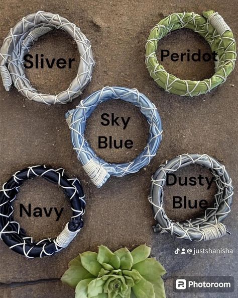 https://happygonaturalshop.etsy.com/listing/ Dreadlock Hair, Dreadlock Hairstyles, June 30, Rubber Bands, Hair Tie, Dusty Blue, Hair Accessory, Satin Fabric, Hair Ties