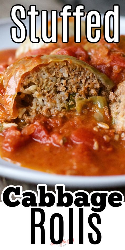 Cabbage Dinners, Childhood Recipes, Best Cabbage Rolls Recipe, Cooking Cabbage, Cabbage Roll Recipe, Stuffed Cabbage Rolls Recipe, Slow Cooker Cabbage Rolls, Baked Meals, Easy Cabbage Rolls