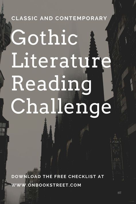 Classic Literature Checklist, Books And Pumpkins, Classic Halloween Books, Gothic Classic Books, Gothic Novels Reading Lists, Halloween Book List, Horror Reading Challenge, Classic Gothic Literature, Classic Reading List