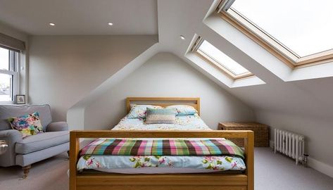 Bungalow Bedroom Ideas, Dormer Bedroom Ideas, Loft Conversion Ideas Layout, Loft Conversion Layout, Bungalow Loft Conversion, Small Loft Bedroom, Loft Dormer, Loft Conversion Plans, Loft Room Ideas