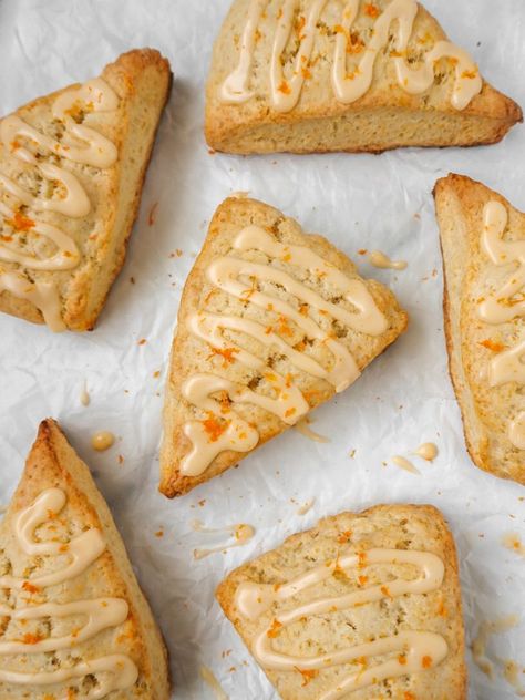 Orange Cardamom Scones - My Happy Bakes Baking With Cardamom, Orange Cardamom Scones, Orange Cardamom Bread, Sweet Potato Scones Recipe, Apricot Scones Recipe, Cardamom Scones, Sweet Scones, Oatmeal Scones, Drop Scones