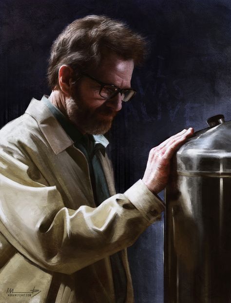 Beaking Bad, Bad Fan Art, Breaking Bad Poster, Breaking Bad Art, Breaking Bad Movie, Bad Painting, Viggo Mortensen, Bryan Cranston, Tilda Swinton