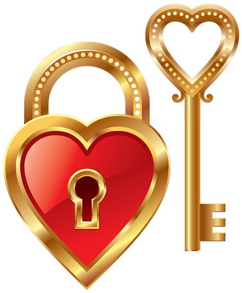 Heart Lock and Heart Key Clipart Gothic Wallpaper, Love You Images, Heart Lock, I Love Heart, Heart And Key, Key To My Heart, Free Clipart, St Valentin, Flash Art