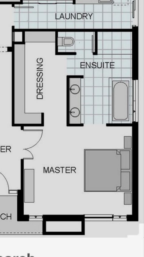 Master Bedroom Design Layout ... Floor Plans Bathroom, Master Suite Layout, Bedroom Ensuite, Bedroom Addition, Bathroom Floor Plans, Bedroom Floor Plans, Layout Architecture, Bad Design, Bedroom Wardrobe