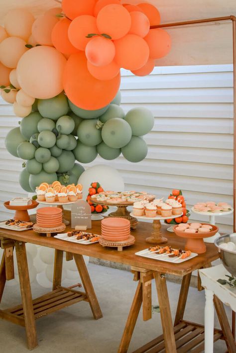 What A Cutie Baby Shower Theme, What Will Cutie Be, Orange You Curious Gender Reveal Ideas, 2 Cuties On The Way, Citrus Theme Dessert Table, Citrus Gender Reveal, He Or She What Will Our Cutie Be, Two Little Cuties Twin Baby Shower Theme, Dual Baby Shower Ideas