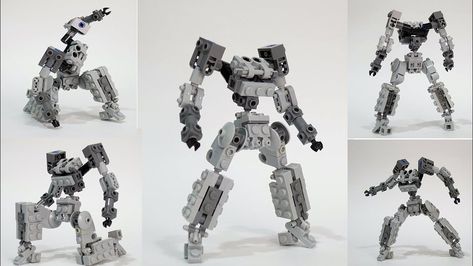 Lego Mech Frame, Lego Mechanics, Lego Nxt, Lego Frame, Frame Tutorial, Lego Techniques, Lego Bots, Diy Lego, Lego Sculptures