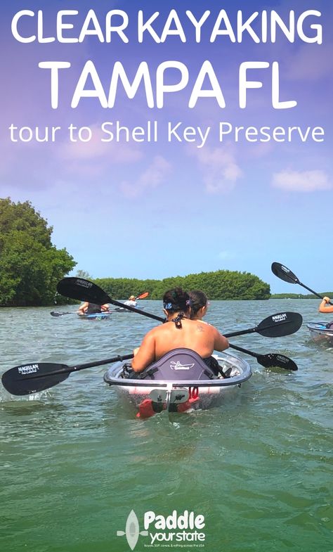 Vacation Places In Usa, Clear Kayak, La Travel Guide, Tampa Bay Florida, Florida Adventures, Cruise Excursions, Tampa Bay Area, Kayak Trip, Vacation Usa