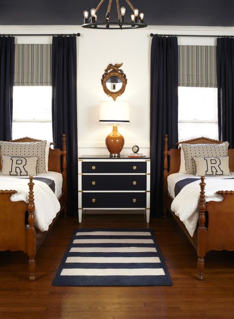 One Room Challenge - Week 1 - A Thoughtful Place Big Boy Bedrooms, Two Twin Beds, Twin Beds, Twin Bedroom, Furniture Placement, Boy Bedroom, Big Boy Room, Boys Bedrooms, Boy's Bedroom