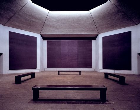 Rothko Chapel, Mark Rothko Paintings, Rothko Paintings, Philip Johnson, Stone Barns, Art Calendar, Virtual Art, Mark Rothko, Blue Painting