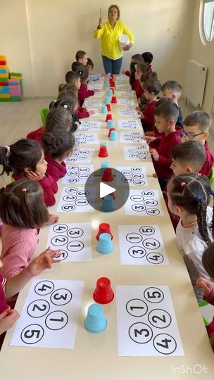 Prek Math Activities, Montessori Math Activities, Kindergarten Math Games, Math Activities For Kids, Physical Activities For Kids, Kids Worksheets Preschool, Kindergarden Activities, Math Games For Kids, Fun Classroom Activities