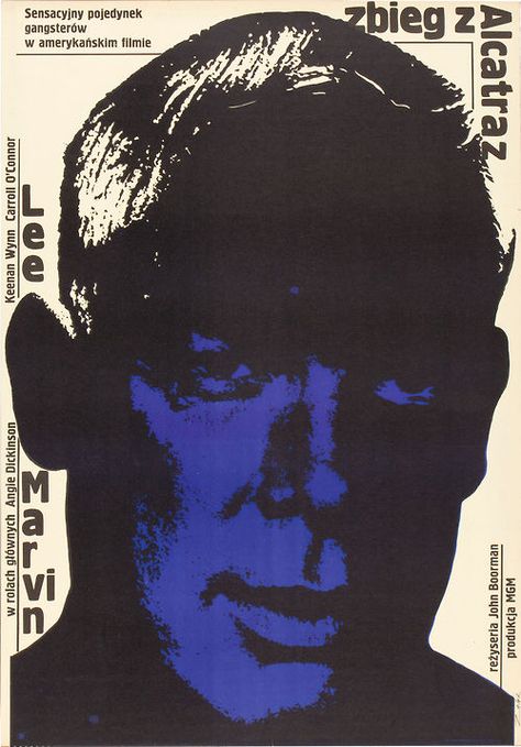 Polish Poster for John Boorman's film "Point Blank" (1967). Designer unknown. via the casual optimist