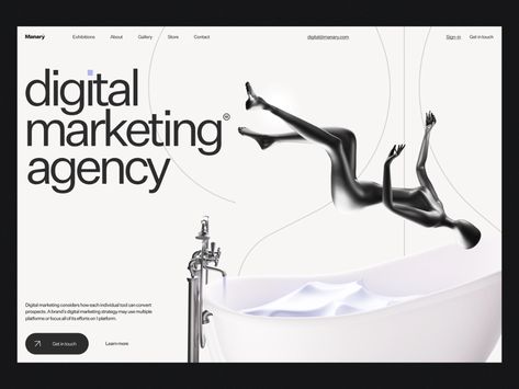 Marketing Agency Landing Page, Agency Landing Page, Marketing Agency Website, Agency Website Design, Webdesign Inspiration, Agency Website, Design Jobs, Marketing Website, Website Inspiration