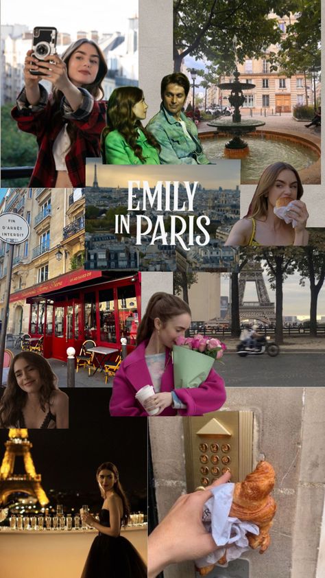 Emily In Paris Wallpaper, Emily In Paris Aesthetic, Paris Aesthetic Wallpaper, In Paris Aesthetic, Paris Wallpaper, Paris Aesthetic, Emily In Paris, Summer Wallpaper, Series Movies