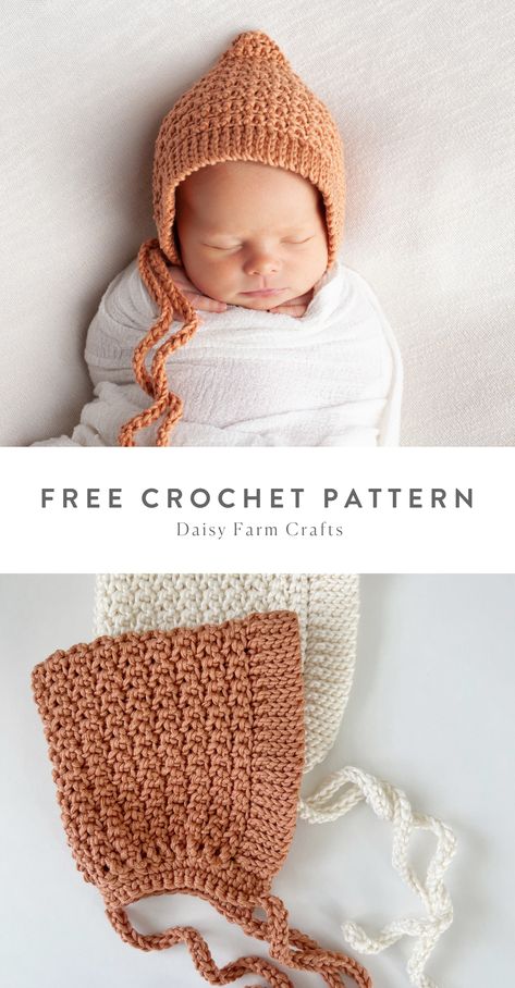 Crochet Baby Projects, Crochet Baby Gifts, Crochet Baby Hat Patterns, Baby Hat Patterns, Haken Baby, Newborn Crochet, Crochet Baby Clothes, Creation Couture, Crochet Baby Hats