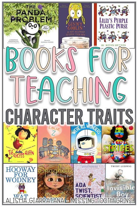 These books are the perfect mentor texts to teach main character and character traits in the primary grades. Students in kindergarten, first, and second grade will enjoy these picture books to learn about character. Teaching Character Traits, Character Traits Activities, Teaching Character, Language Art, 4th Grade Reading, 3rd Grade Reading, Library Lessons, 2nd Grade Reading, Character Traits